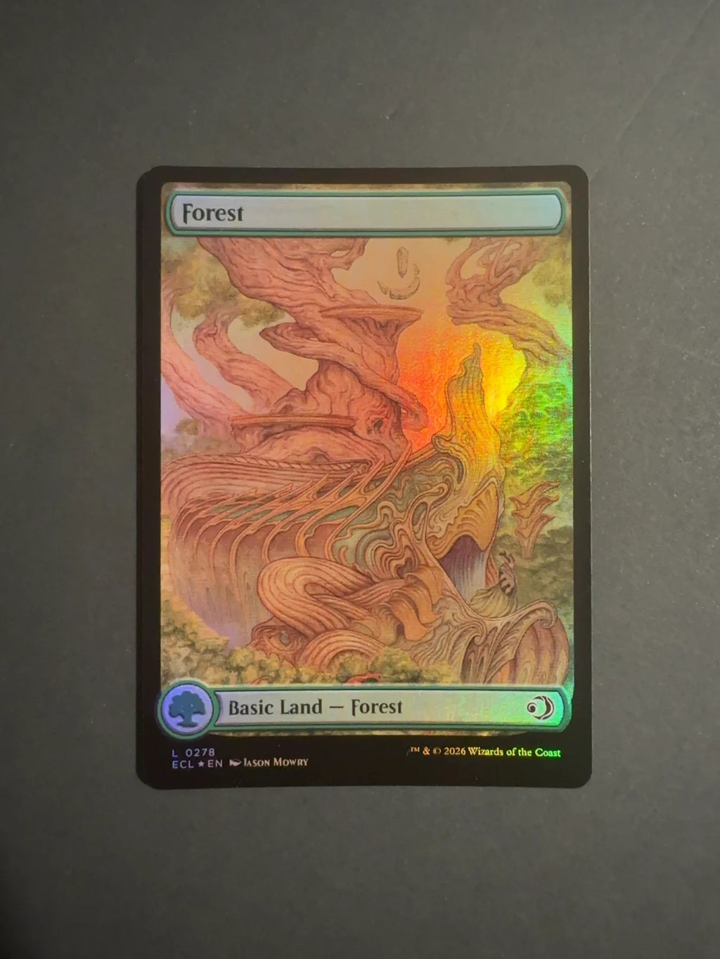 Forest L 0278 ECL Lorwyn Eclipsed