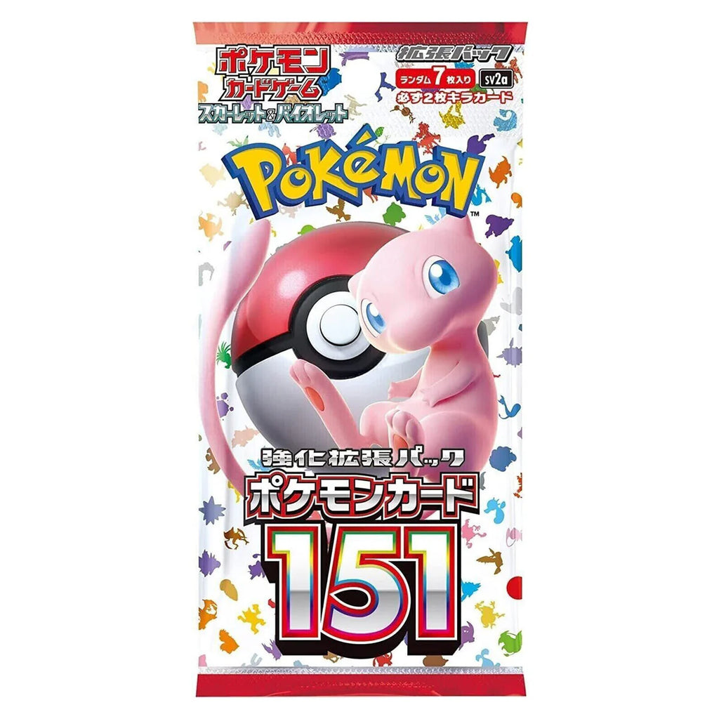 Pokemon 151 Japanese SV2a Booster Pack