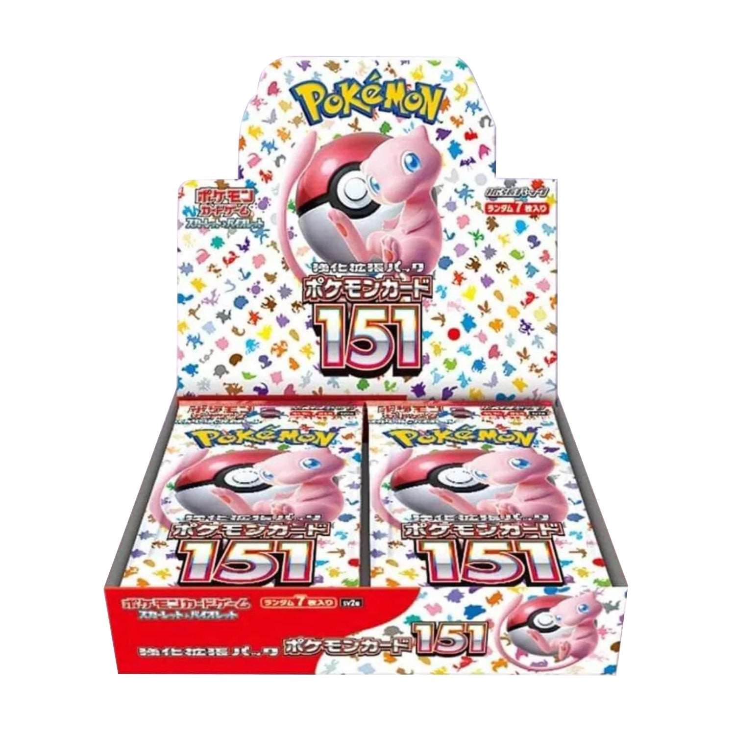 Pokemon 151 Booster Box SV2a Japanese Sealed With Shrink