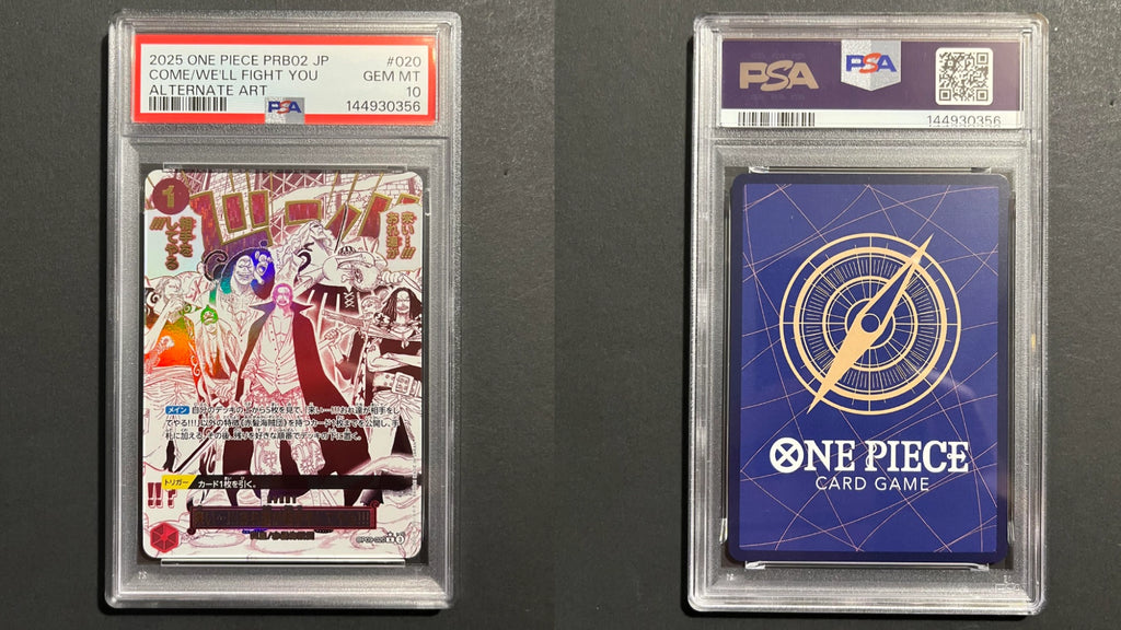 PSA 10 Come We'll Fight You OP09-020 PRB02 Alt Art One Piece Card
