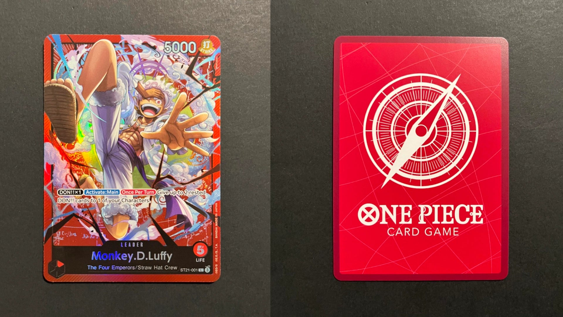 Monkey D. Luffy ST21-001 Starter Deck EX Gear 5